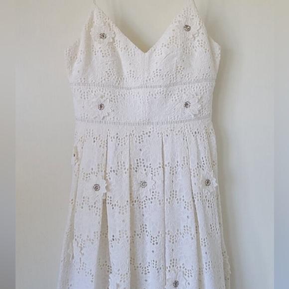 Michael Kors Silk Spaghetti Straps Dress | 4 - Picture 4 of 16